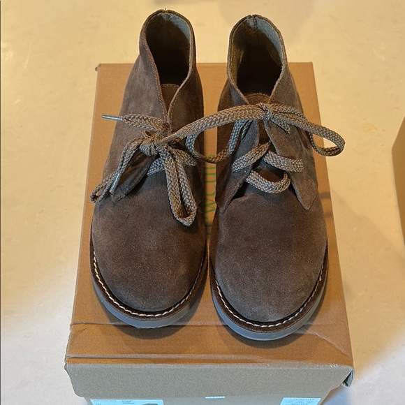 Clarks Men's Brown Suede Desert Boots - Picture 1 of 3